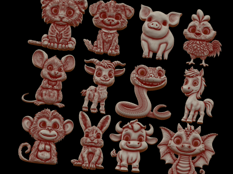 Relief 3D Model