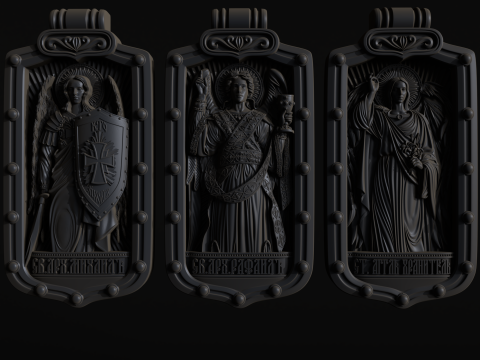 Relief 3D Model