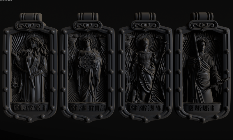 Relief 3D मॉडल .c4d .max .obj .3ds .fbx .stl .blend 
