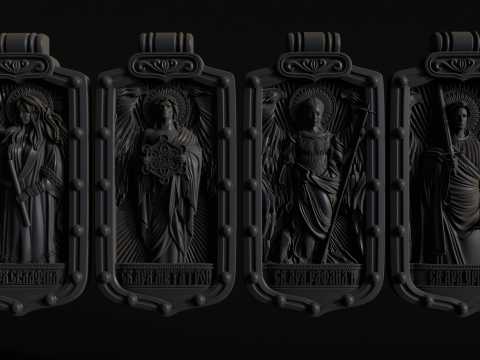 Relief 3D Model