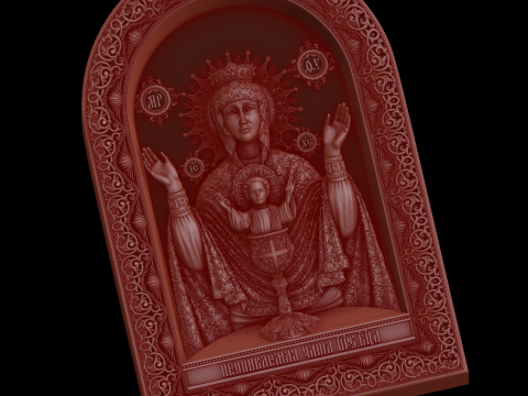 Relief 3D Model