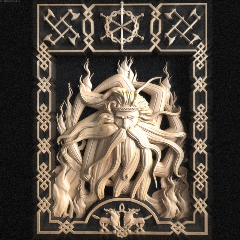 Relief 3D 模型 .c4d .max .obj .3ds .fbx .stl .blend 