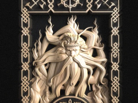 рельєф 3D Модель