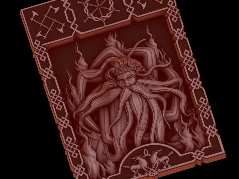 Relief 3D Model