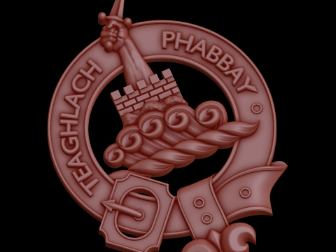 Relief 3D Model