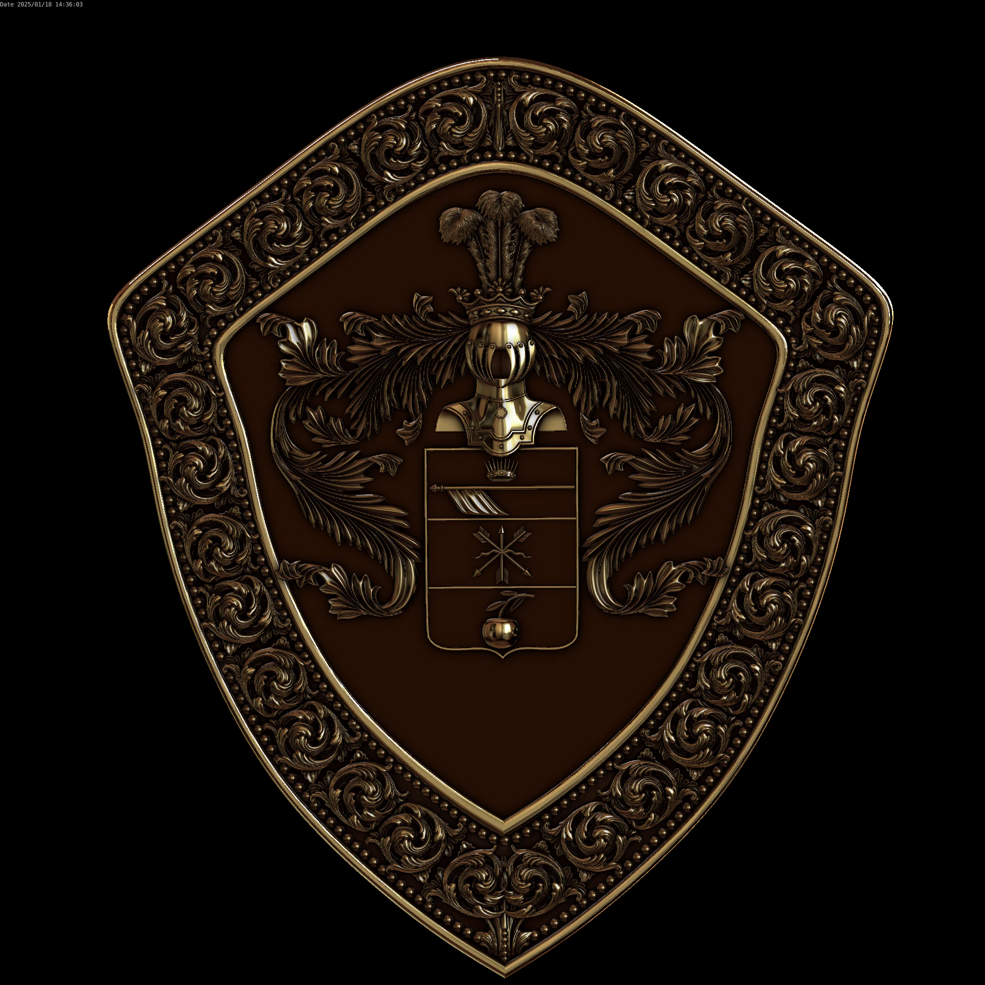 Relief 3D Model .c4d .max .obj .3ds .fbx .stl .blend 