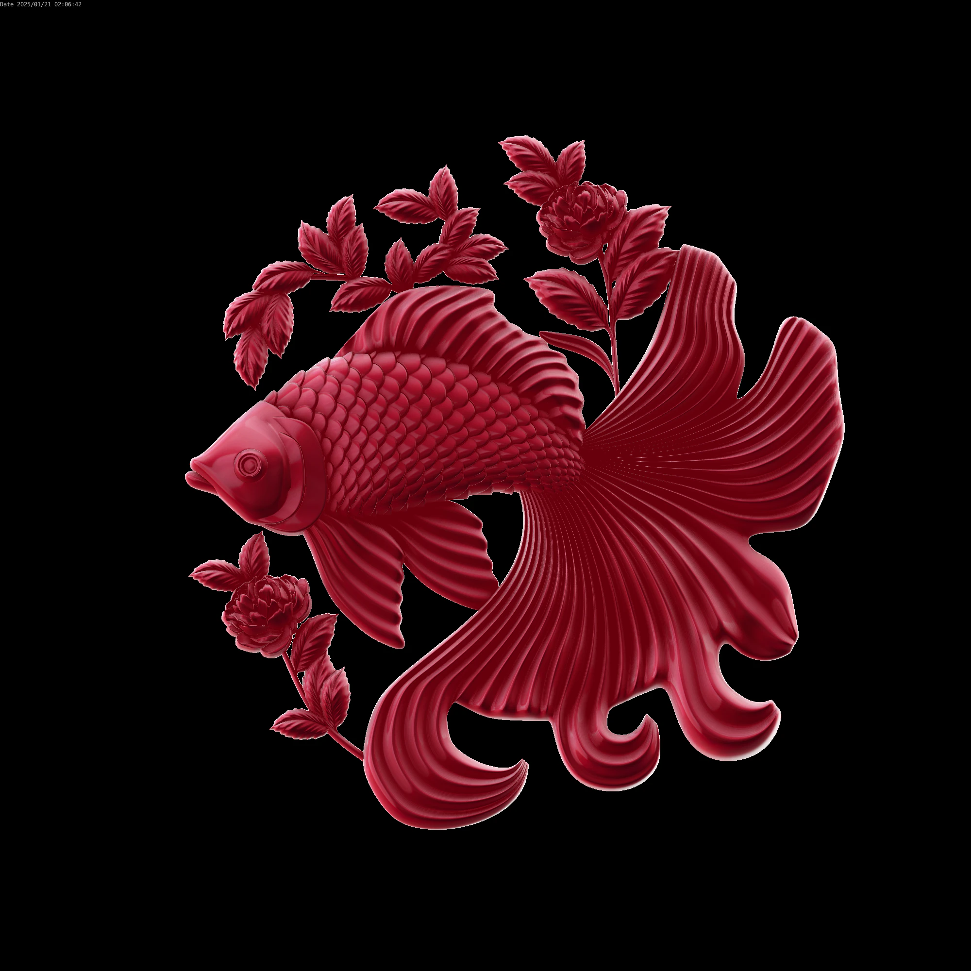Relief 3D Model .c4d .max .obj .3ds .fbx .stl .blend 