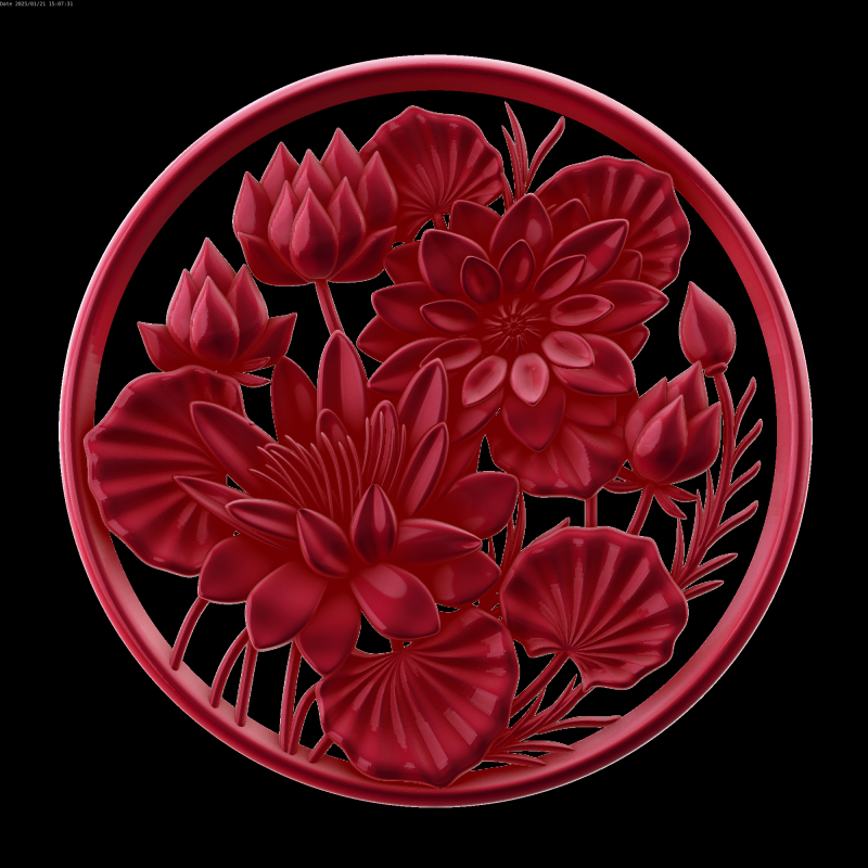 Relief Modello 3D .c4d .max .obj .3ds .fbx .stl .blend 