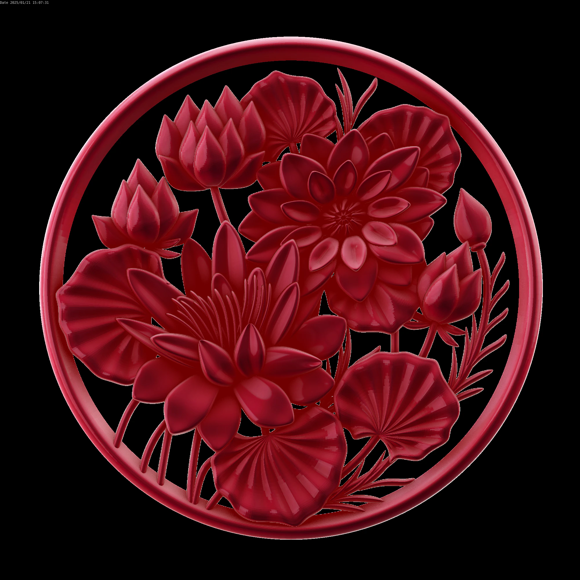Relief 3D Model .c4d .max .obj .3ds .fbx .stl .blend 