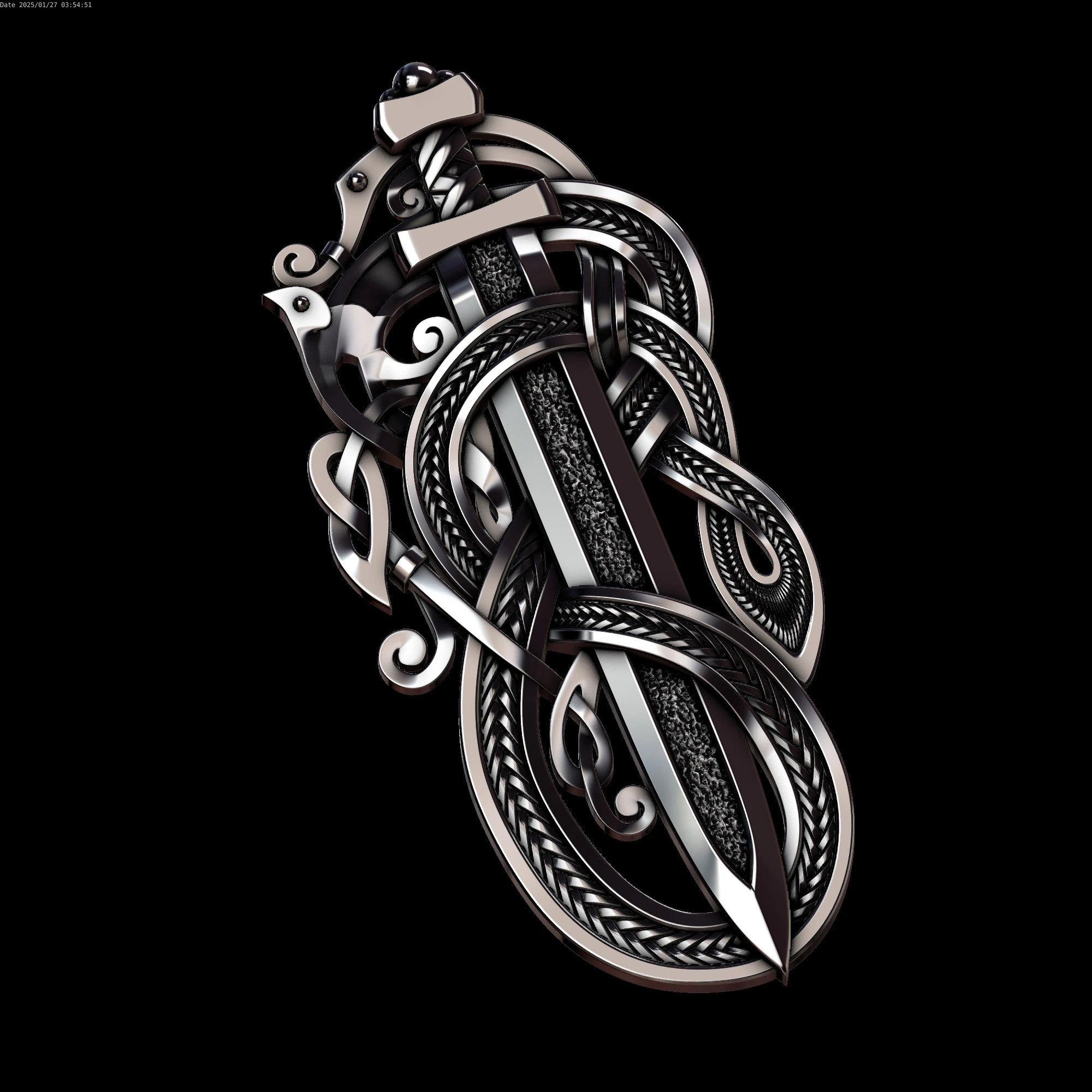 Relief 3D Model .c4d .max .obj .3ds .fbx .stl .blend 