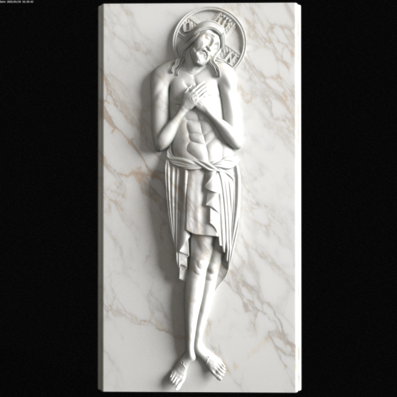 Relief Model 3D .c4d .max .obj .3ds .fbx .stl .blend 