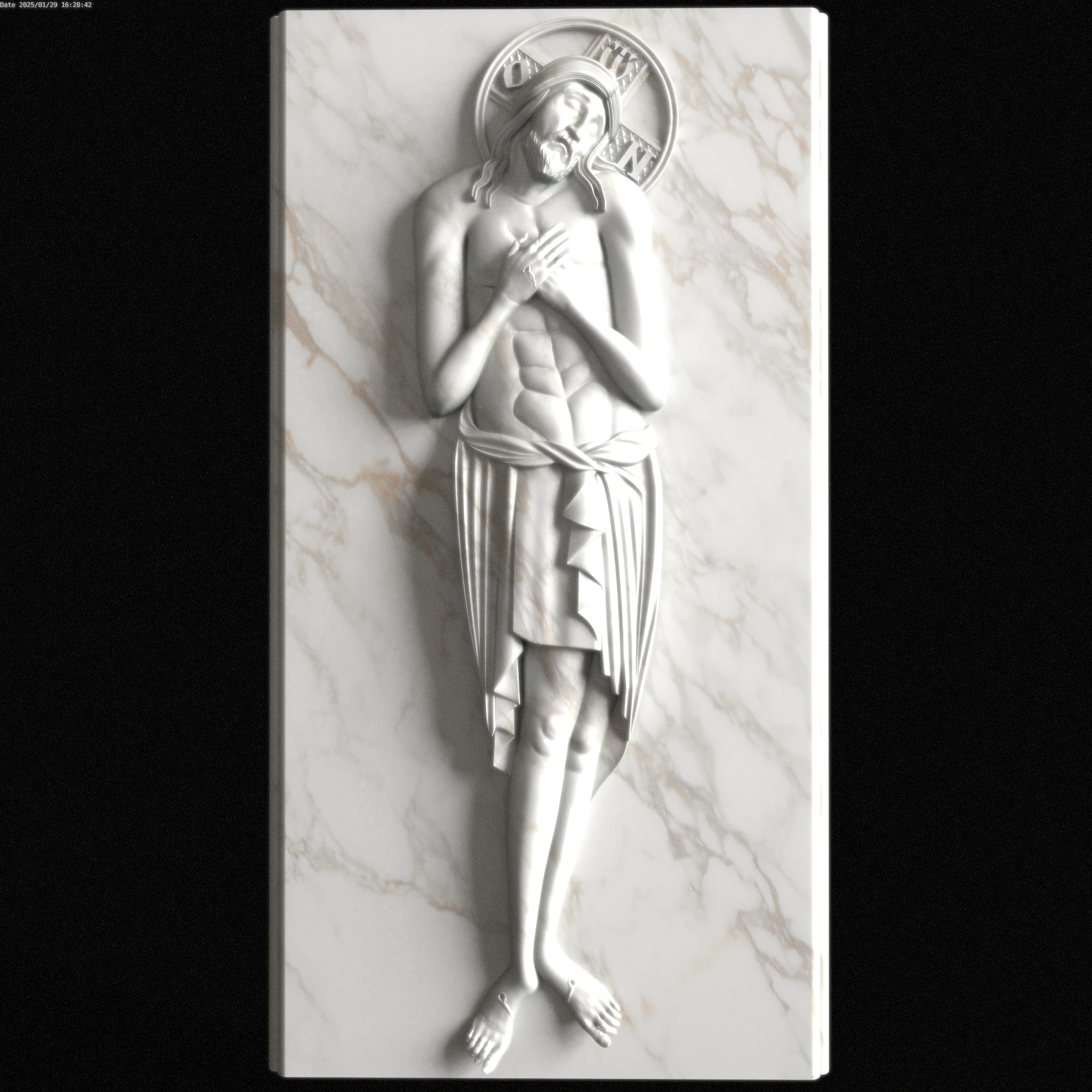 Relief 3D Model .c4d .max .obj .3ds .fbx .stl .blend