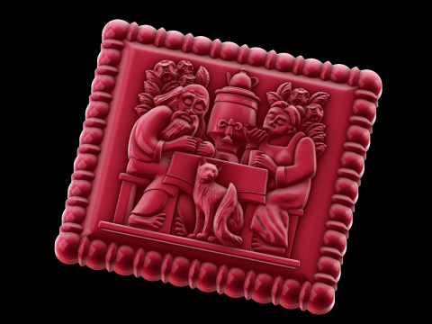 Relief 3D मॉडल