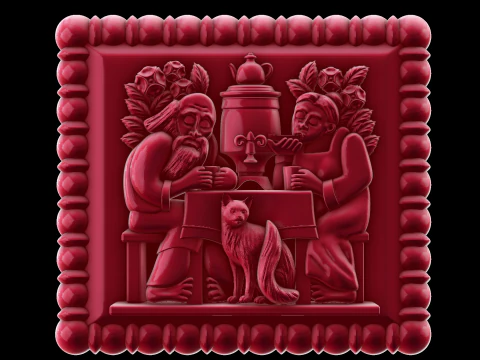 Relief 3D Model