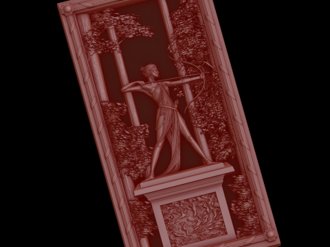 Relief Modèle 3D