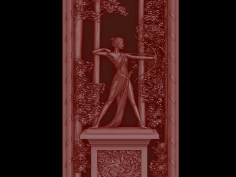 Relief Modèle 3D