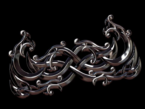 Erleichterung 3D Modell