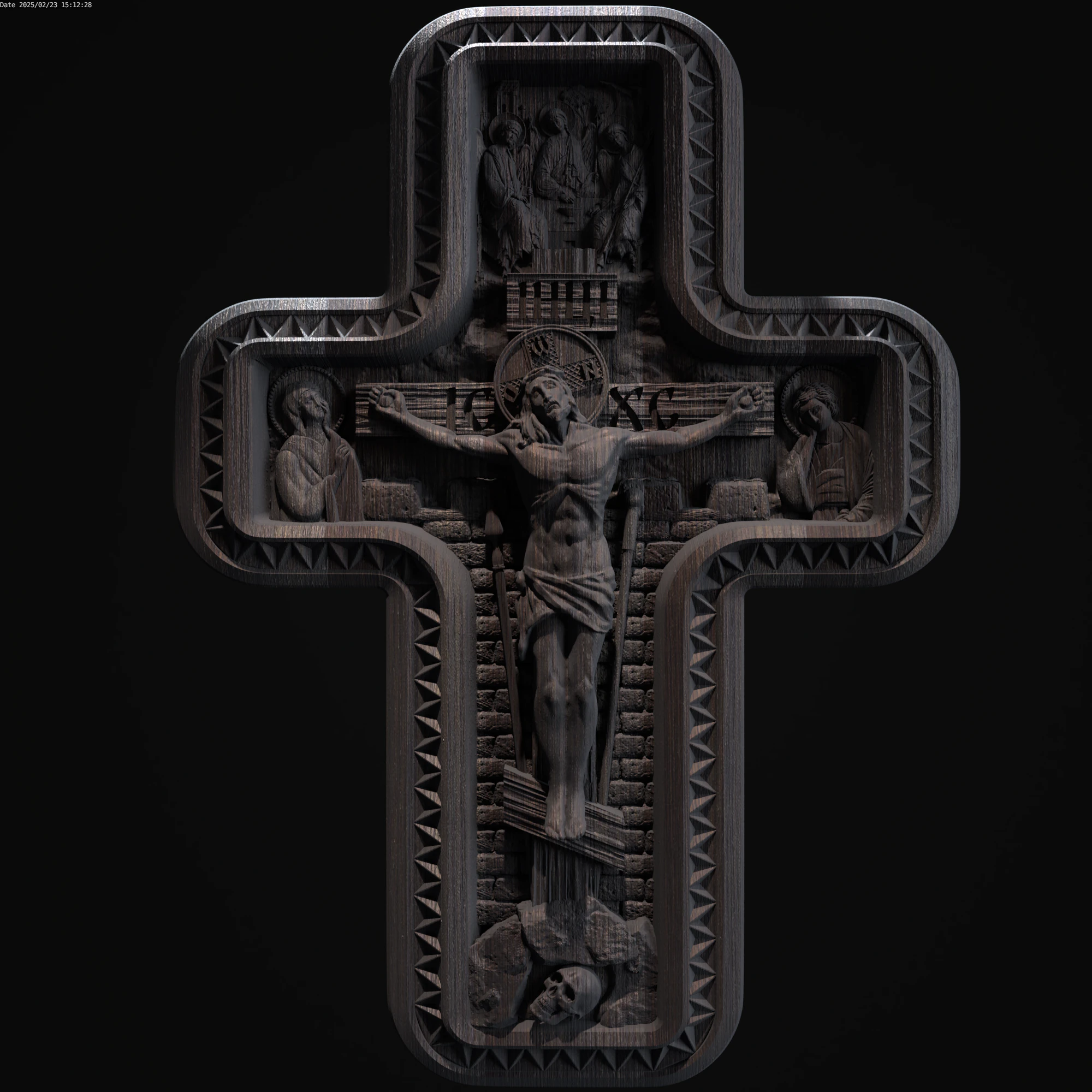 Relief 3D Model .c4d .max .obj .3ds .fbx .stl .blend 