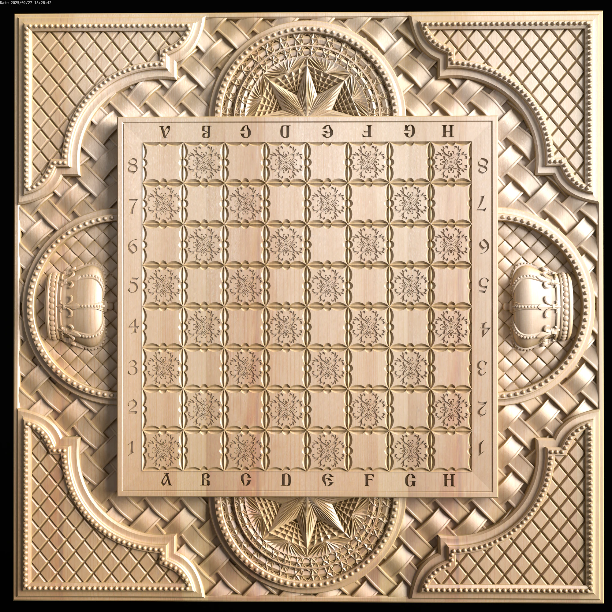 Relief 3D Model .c4d .max .obj .3ds .fbx .stl .blend 