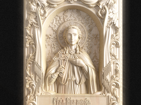 Relief 3D Model