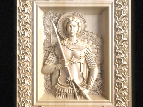 Relief 3D Model