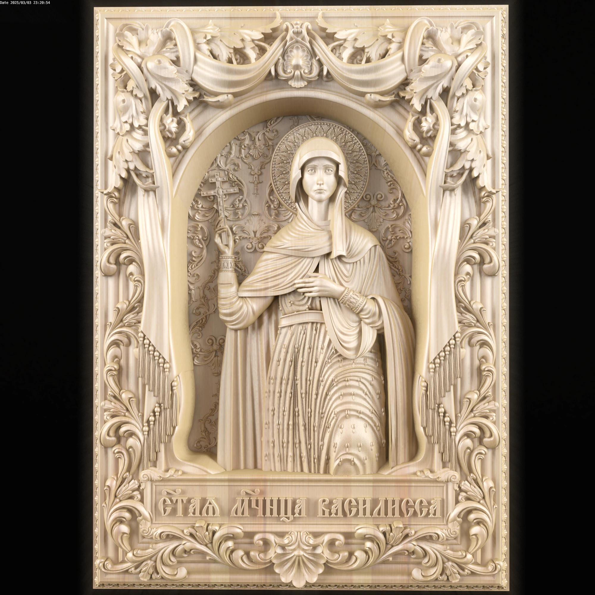Relief 3D Model .c4d .max .obj .3ds .fbx .stl .blend 