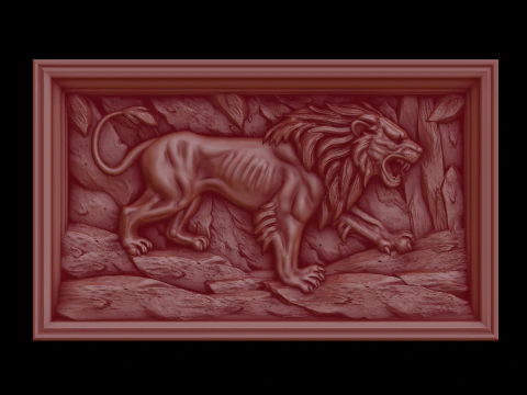 Relief 3D Model