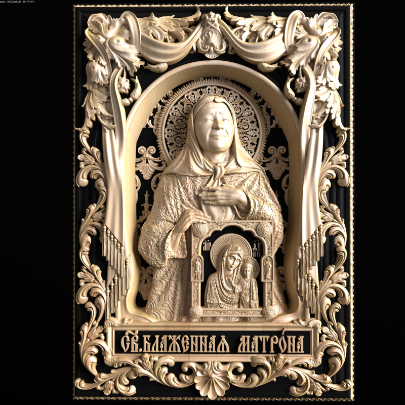 Relief Model 3D .c4d .max .obj .3ds .fbx .stl .blend 