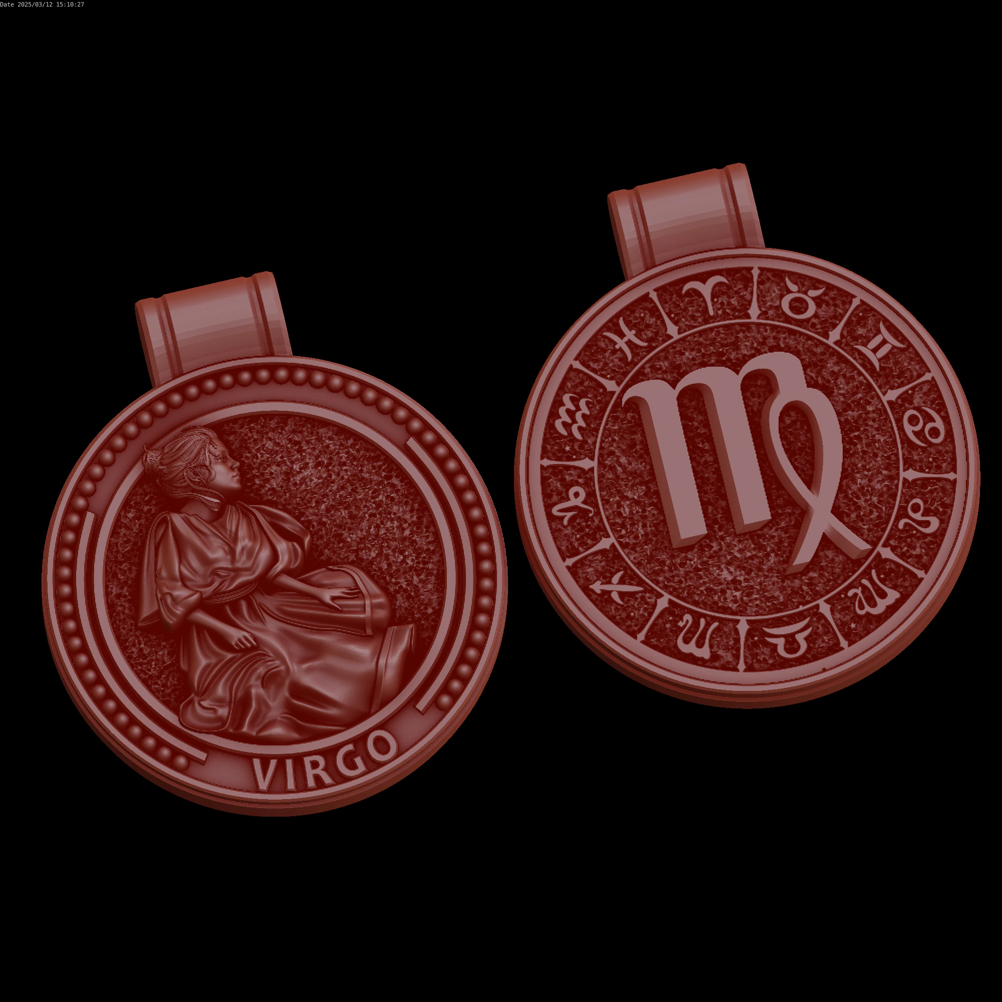 Relief 3D Model .c4d .max .obj .3ds .fbx .stl .blend 