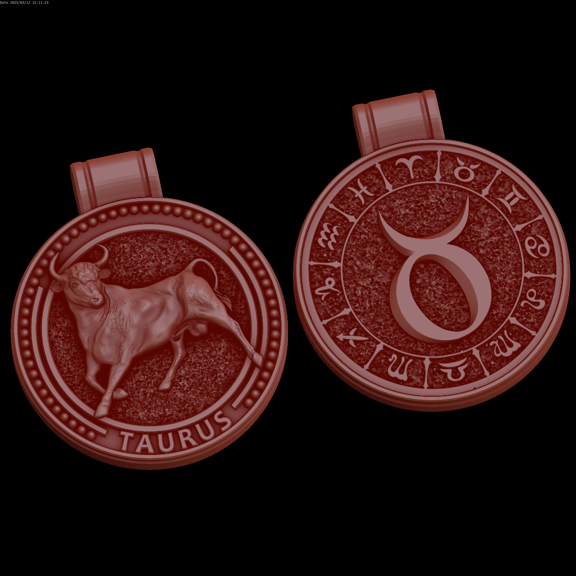 Relief 3D Model .c4d .max .obj .3ds .fbx .stl .blend 