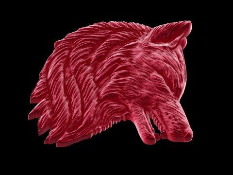 Relief 3D Model