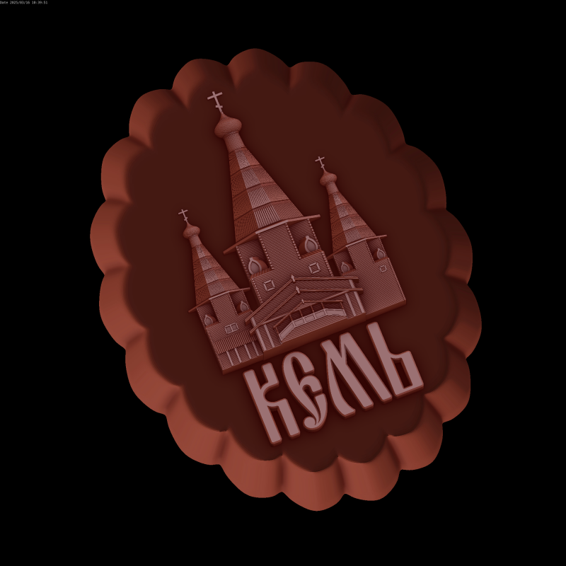 Relief 3D-Modell .c4d .max .obj .3ds .fbx .stl .blend 