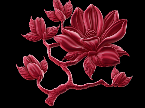 Relief 3D Modell