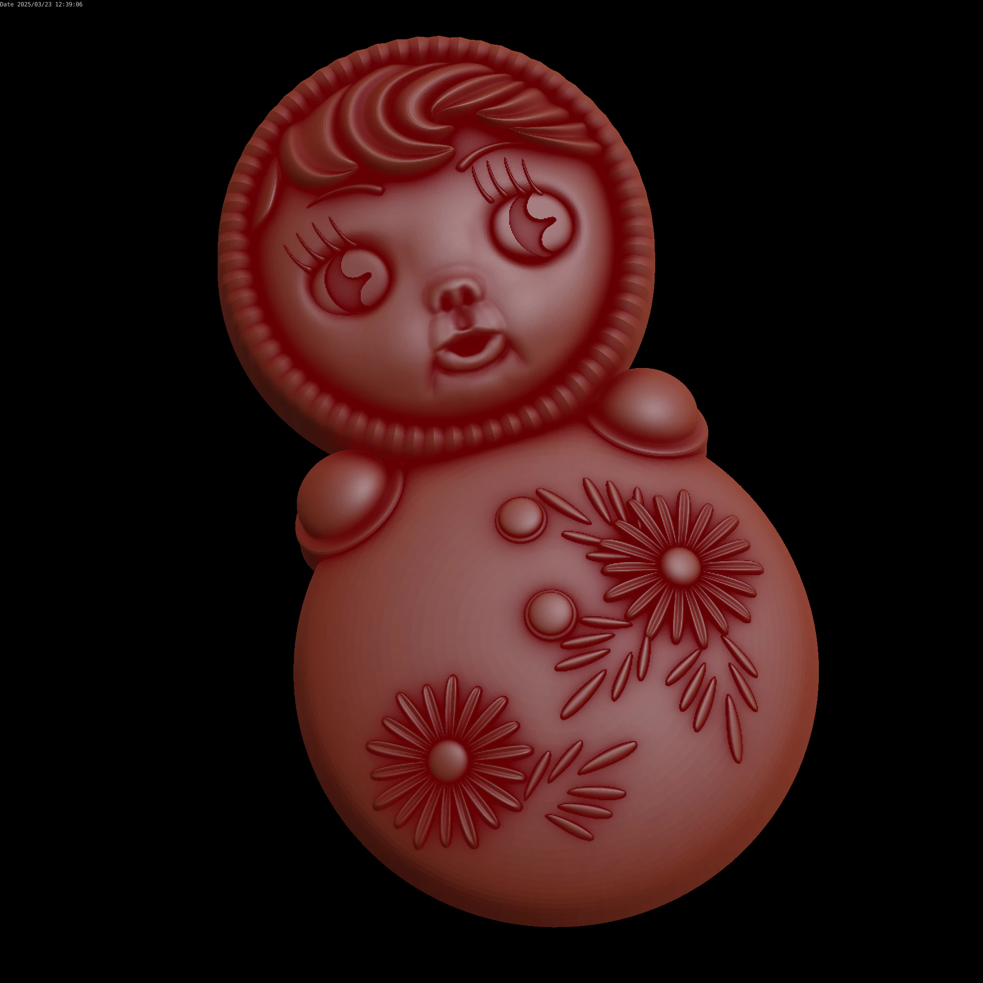 Relief 3D Model .c4d .max .obj .3ds .fbx .stl .blend