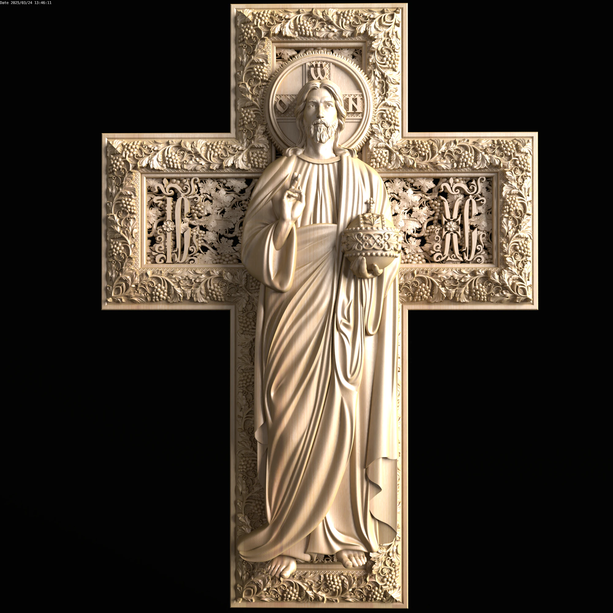 Relief 3D Model .c4d .max .obj .3ds .fbx .stl .blend 