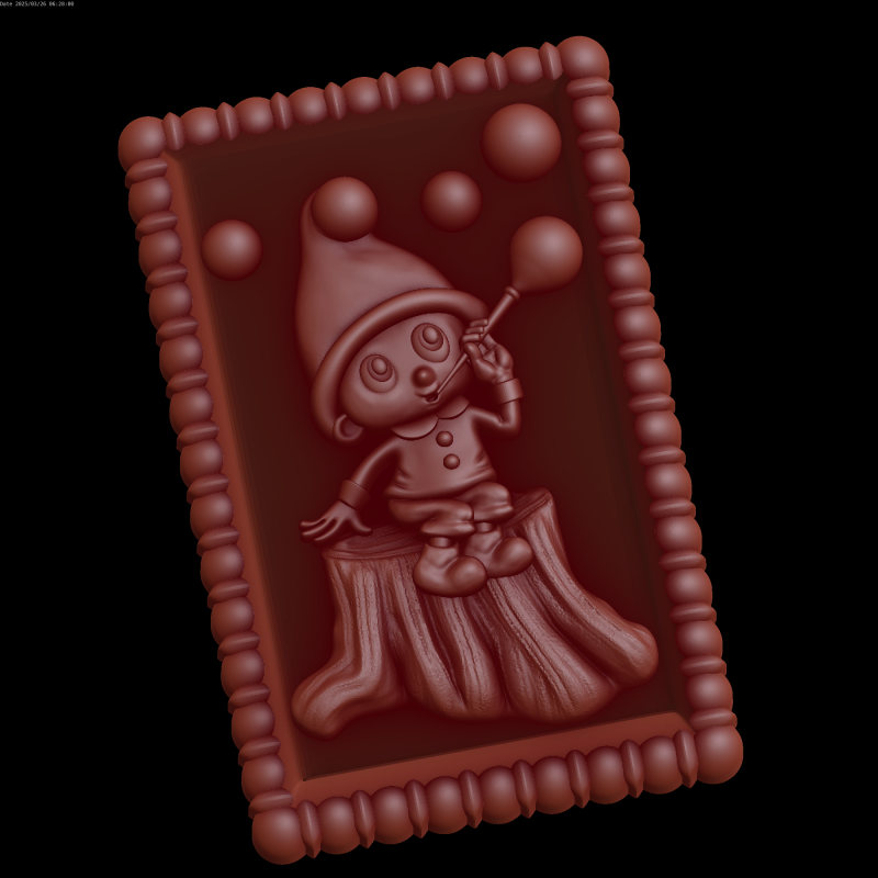 Relief Modèle 3D .c4d .max .obj .3ds .fbx .stl .blend 