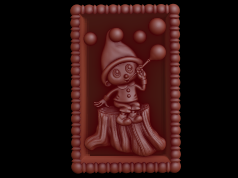 Relief Modèle 3D