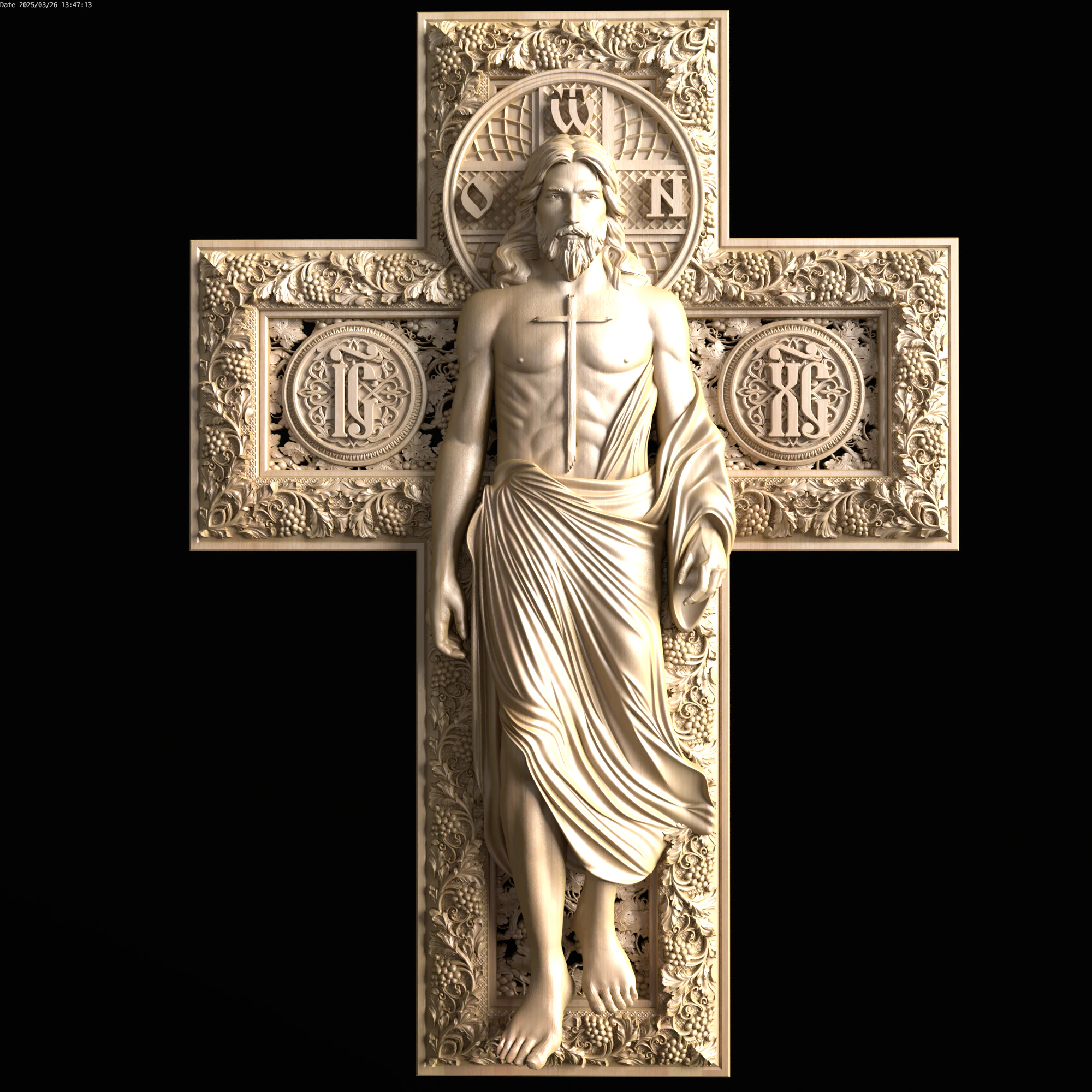 Relief 3D Model .c4d .max .obj .3ds .fbx .stl .blend 