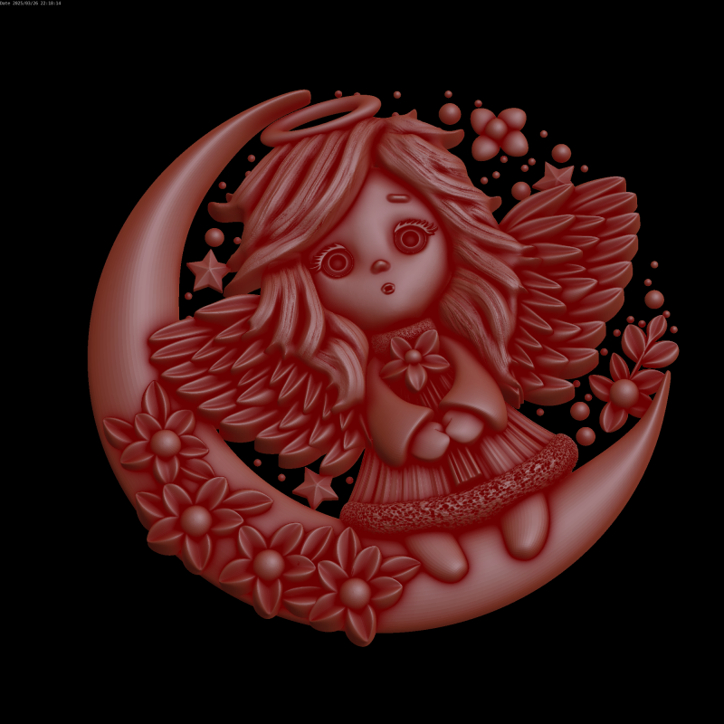 Relief 3D Model .c4d .max .obj .3ds .fbx .stl .blend 