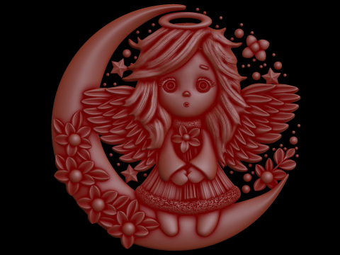 Relief 3D Model