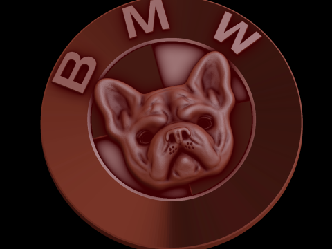 Relief 3D-Modell