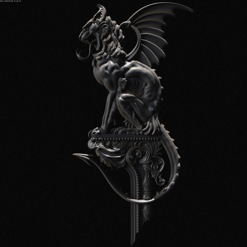 Relief 3D 모델 .c4d .max .obj .3ds .fbx .stl .blend 