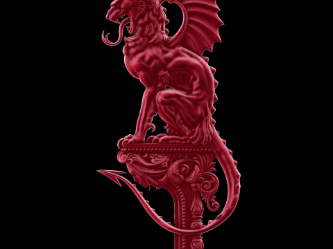 Relief 3D Model