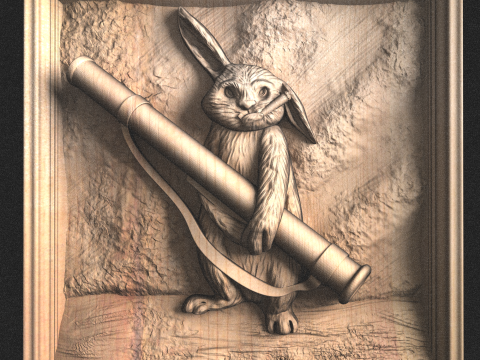Relief 3D Model