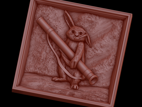 Relief Modèle 3D