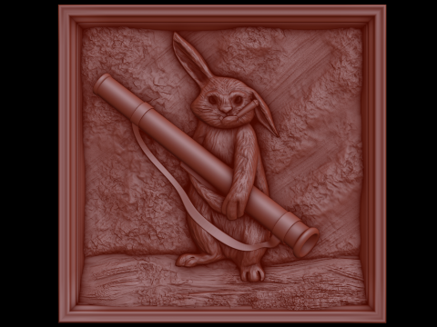 Relief Modèle 3D