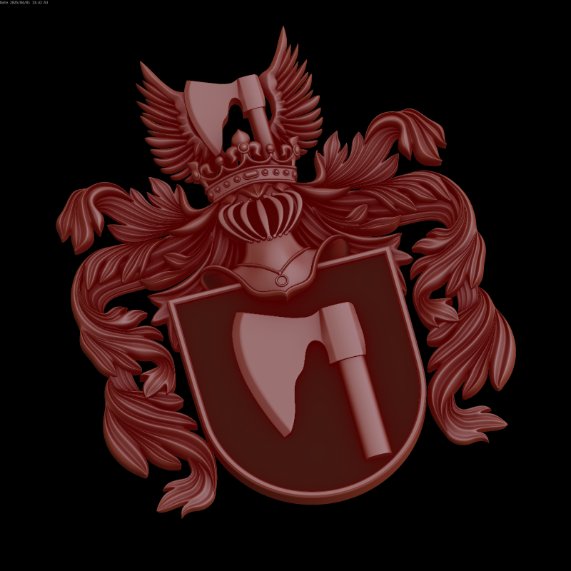 Relief 3D Model .c4d .max .obj .3ds .fbx .stl .blend