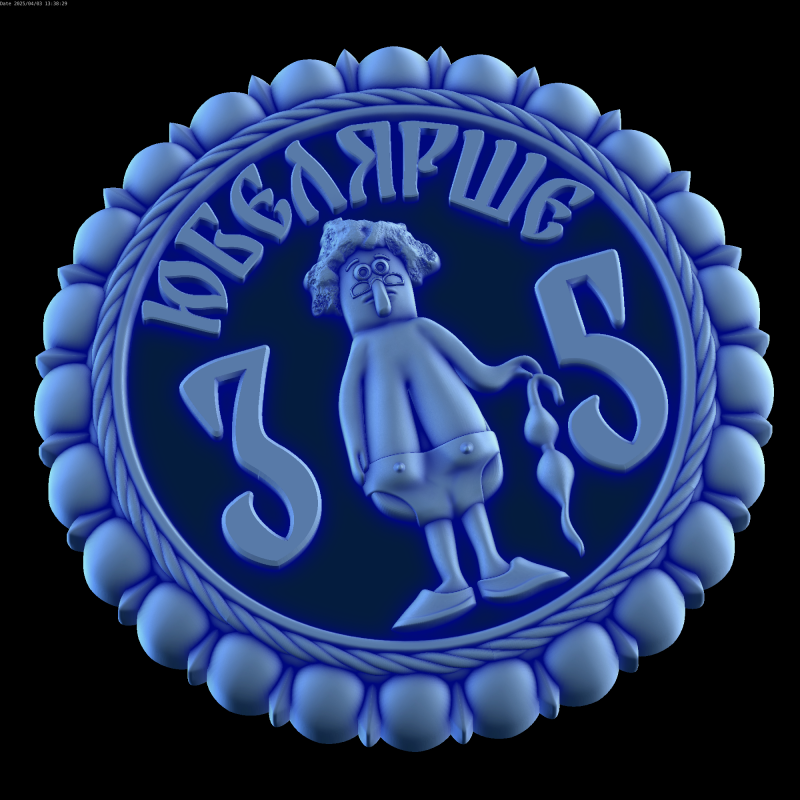 Relief 3D 模型 .c4d .max .obj .3ds .fbx .stl .blend 