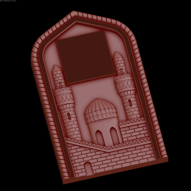 Relief 3D Model .c4d .max .obj .3ds .fbx .stl .blend 