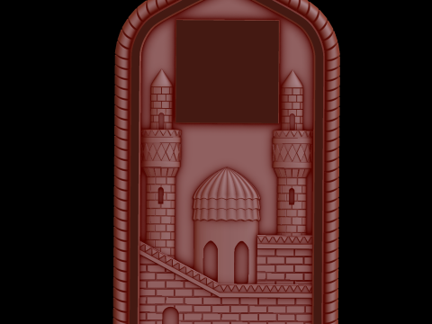 Relief 3D Model